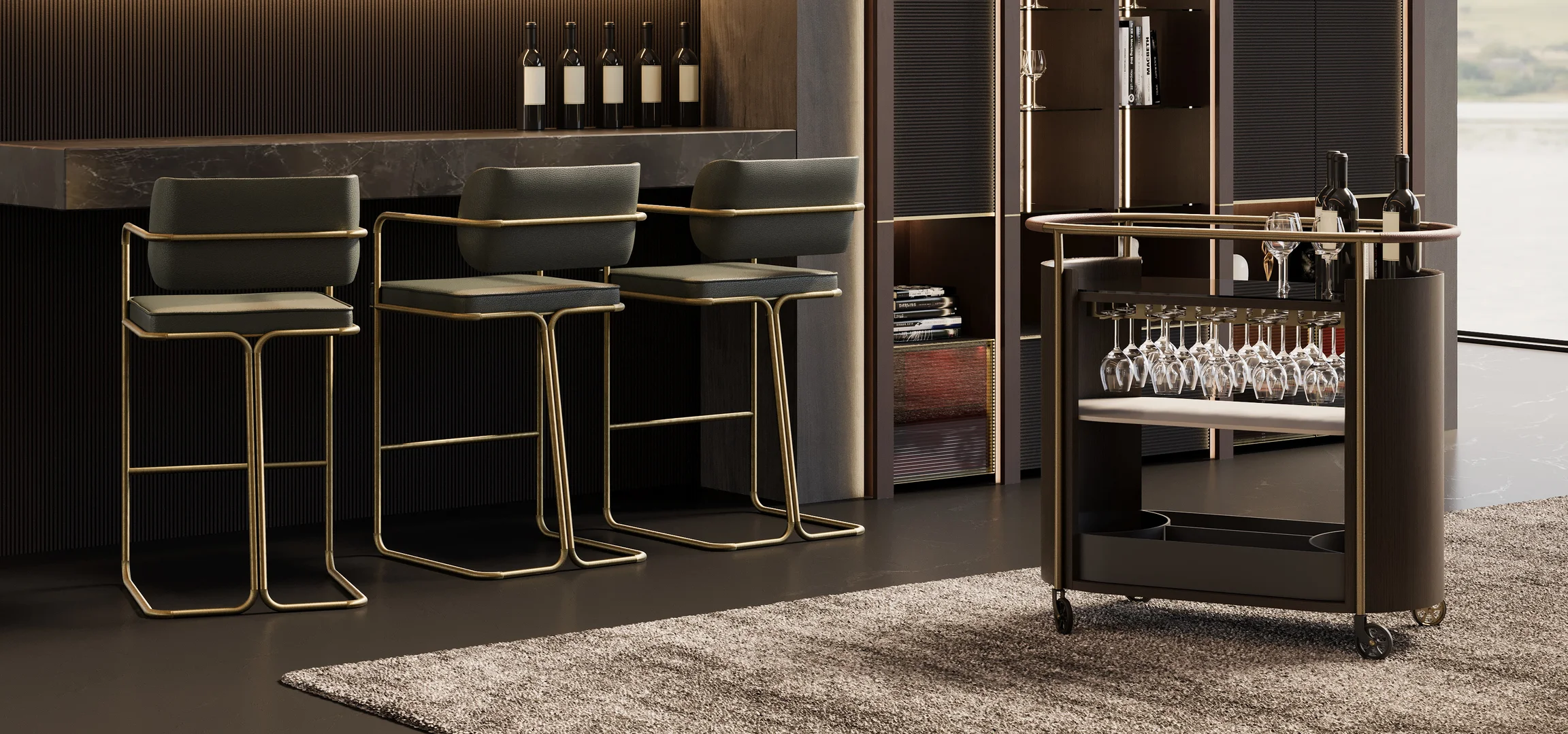 CARRELLO OPEN SERVICE CART