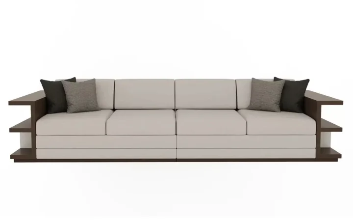 PAVON WOODEN SOFA - Loda Mobilya