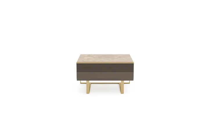 DOMO NIGHTSTAND WITH ONE DRAWER - S - Loda Mobilya