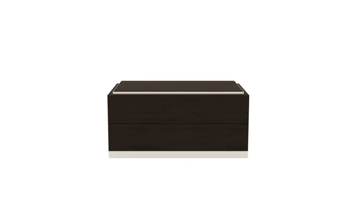 GRANATA DOUBLE DRAWER NIGHTSTAND – L - Loda Mobilya